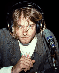 Kurt Cobain headshot