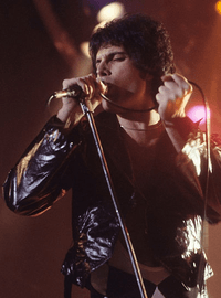 Freddie Mercury headshot