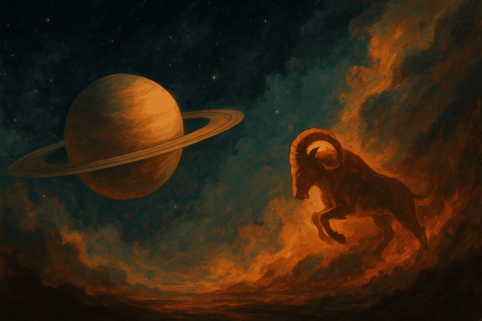 Saturn ingresses 2025 cover art