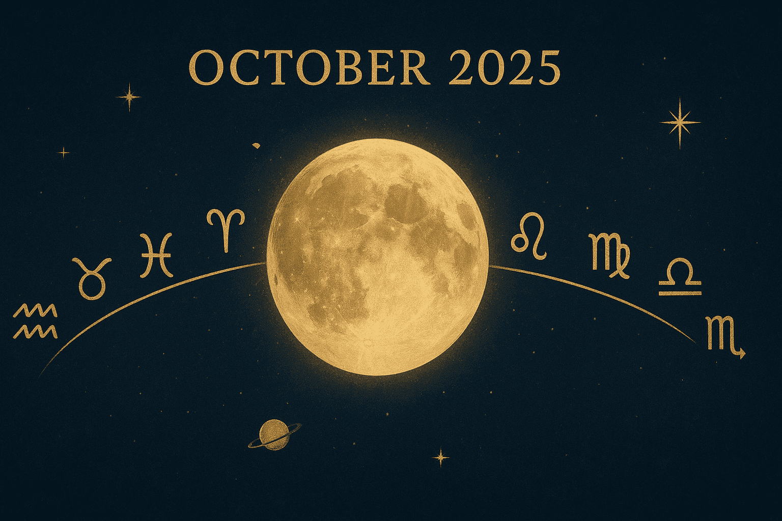 Moon ingresses October 2025 cover art