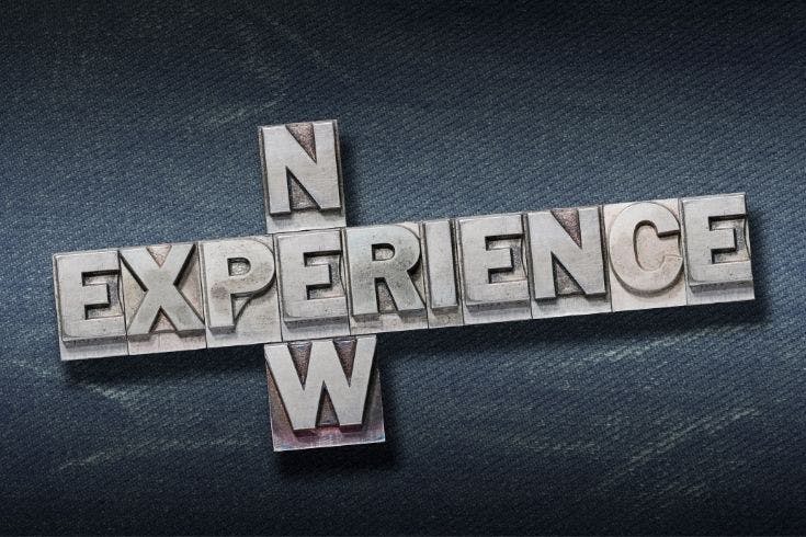 new experience den sign