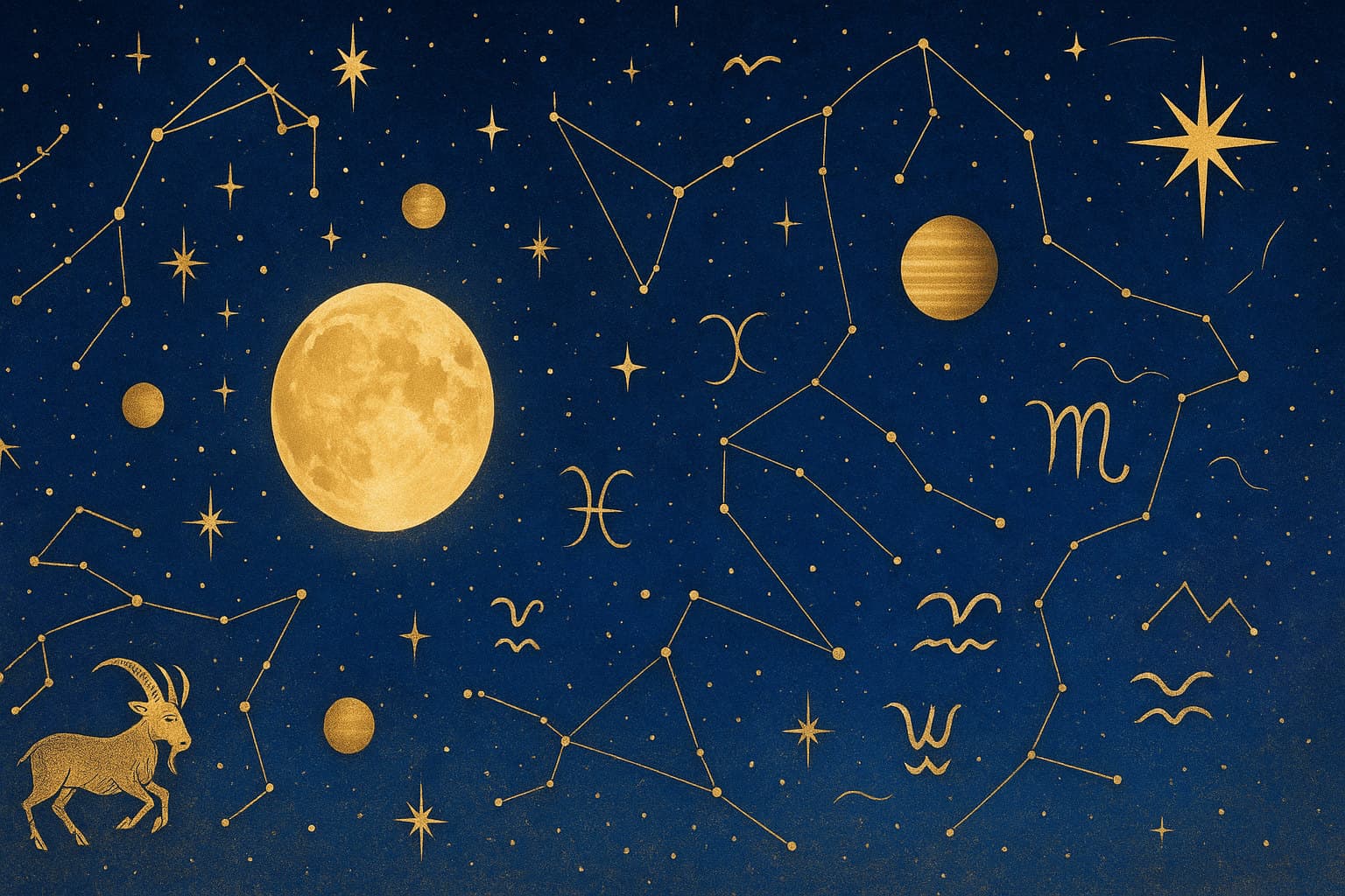 Cosmic depiction for the March 2027 astrology calendar featuring March Equinox.