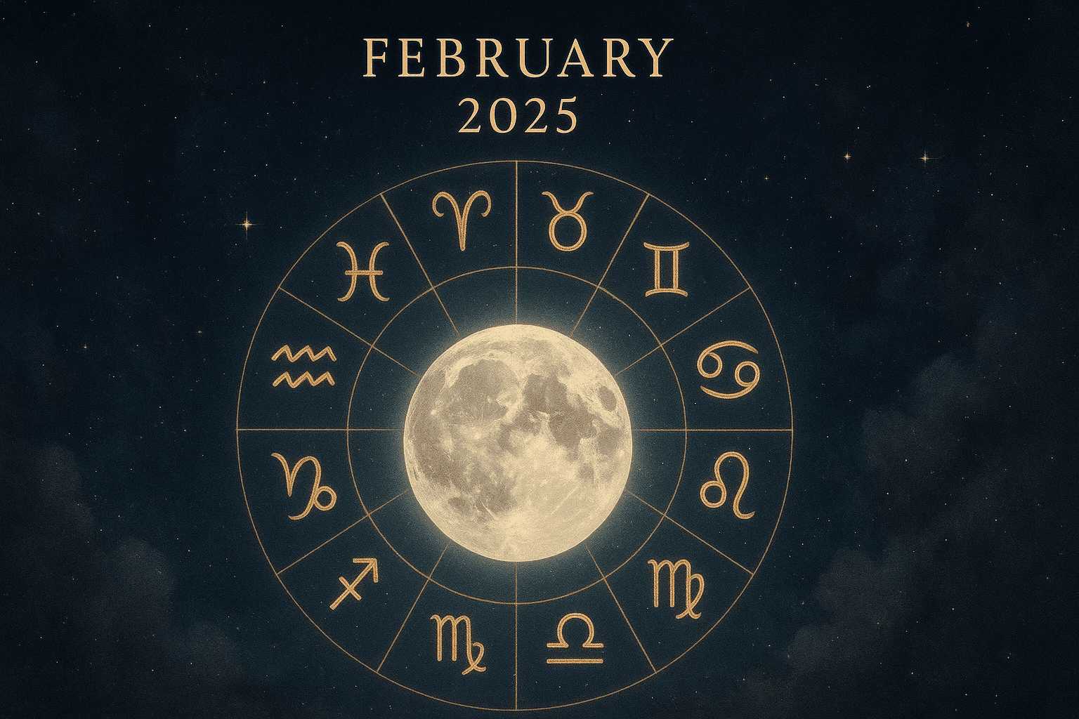 Moon ingresses February 2025 cover art