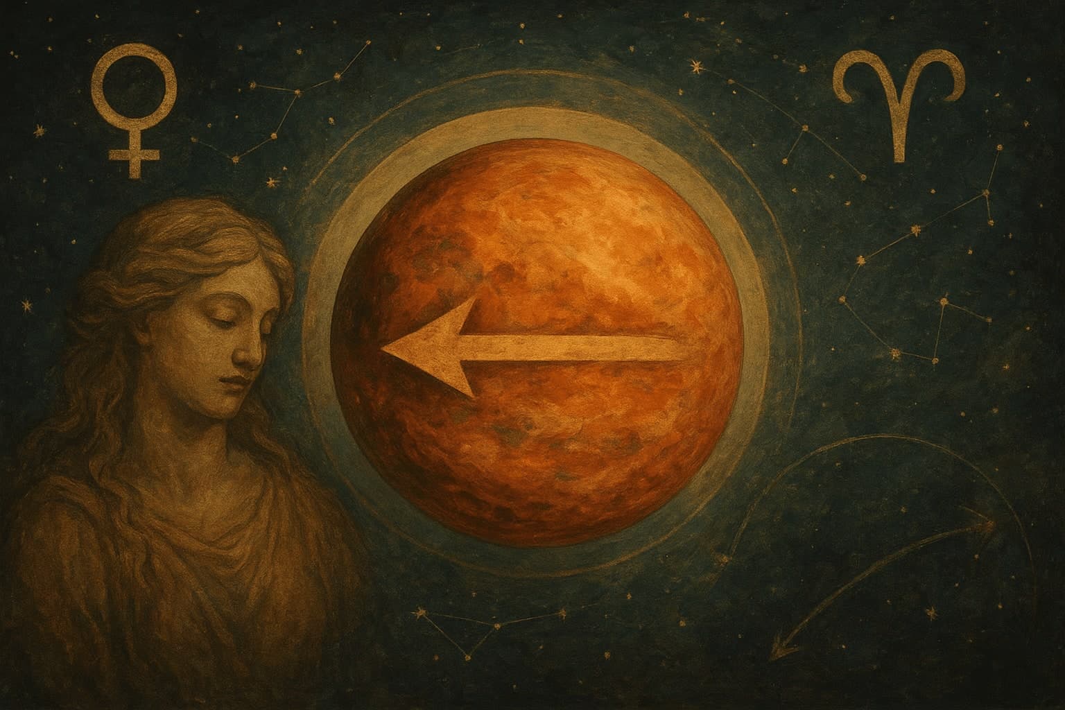 Venus Retrograde 2025 cover art