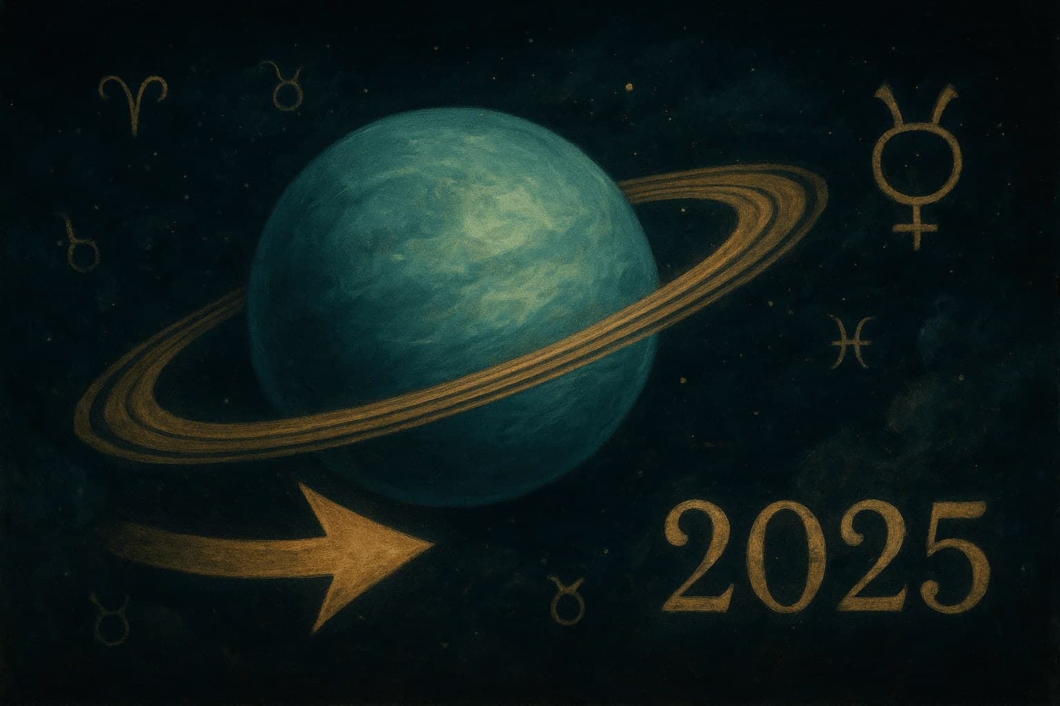 Uranus Retrograde 2025 cover art