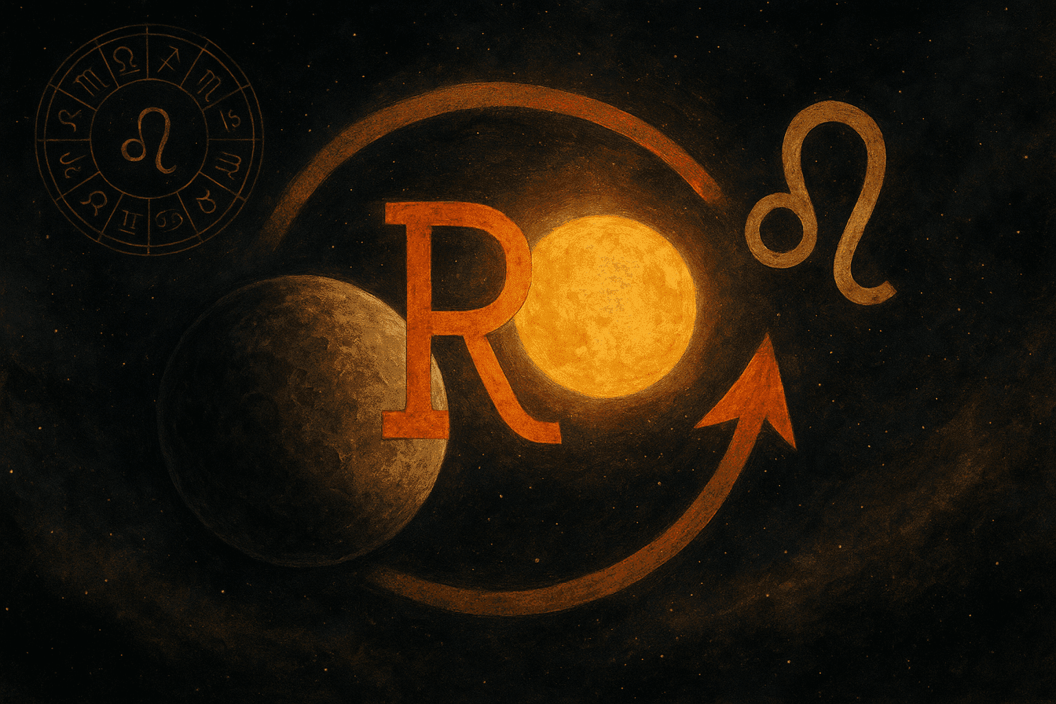 August 2025 retrogrades cover art