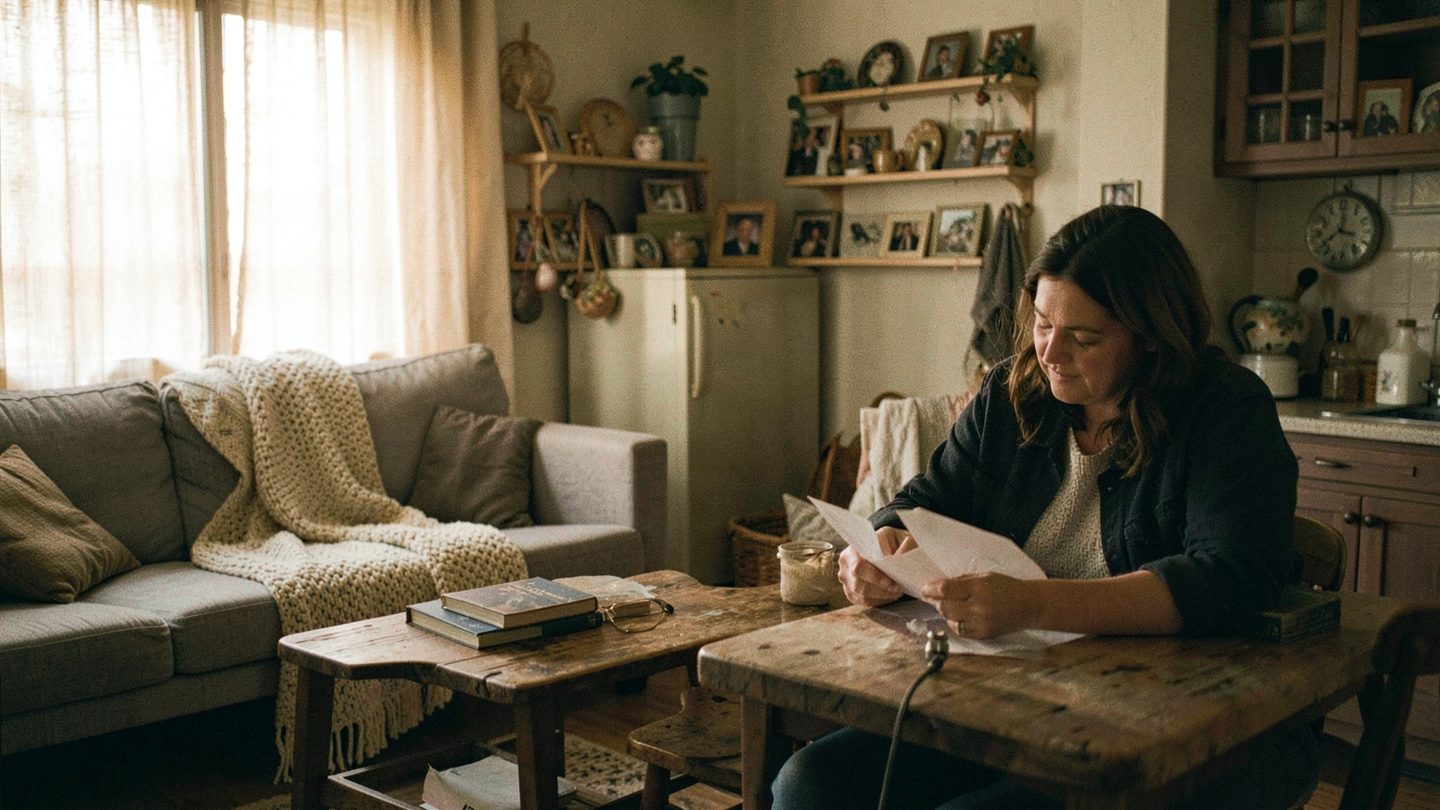 Editorial photo concept showing partnership and home-life themes for Juno sextile Imum Coeli