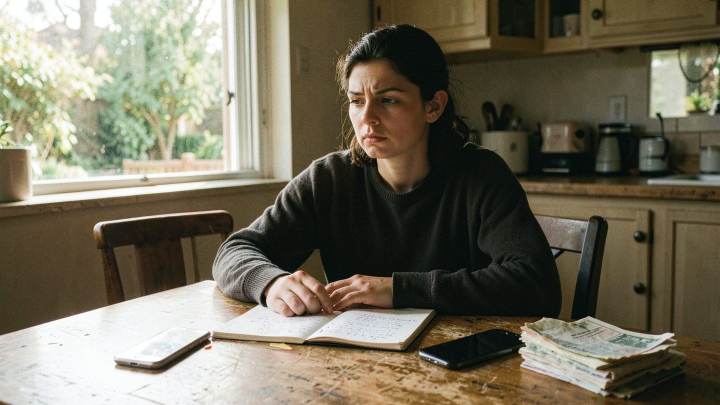 A quiet editorial scene suggesting practical healing and responsibility