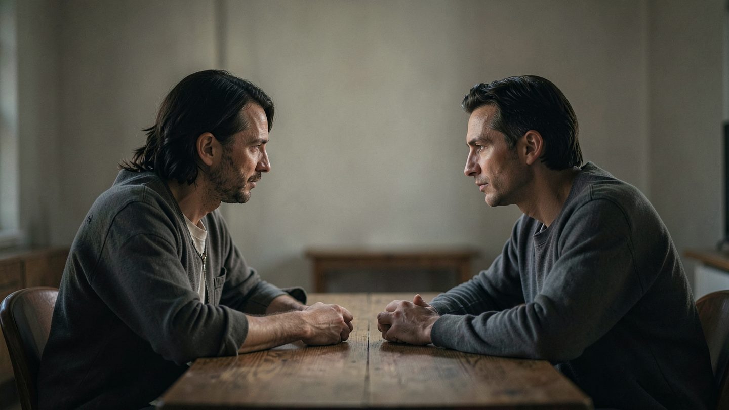 Photographic editorial scene evoking commitment, depth, and transformation in a relationship