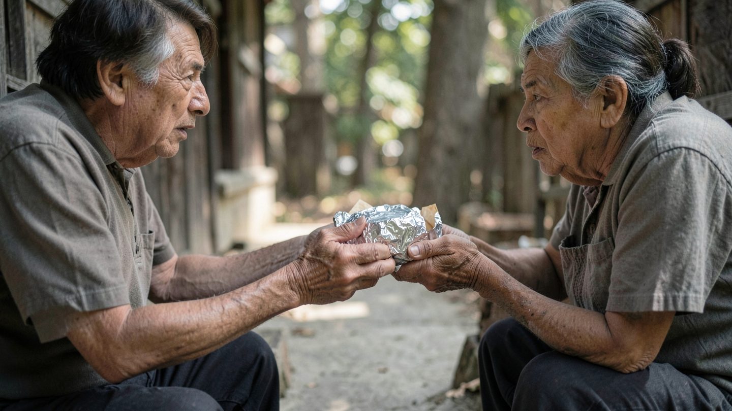 Photo concept of giving and receiving care in a relationship