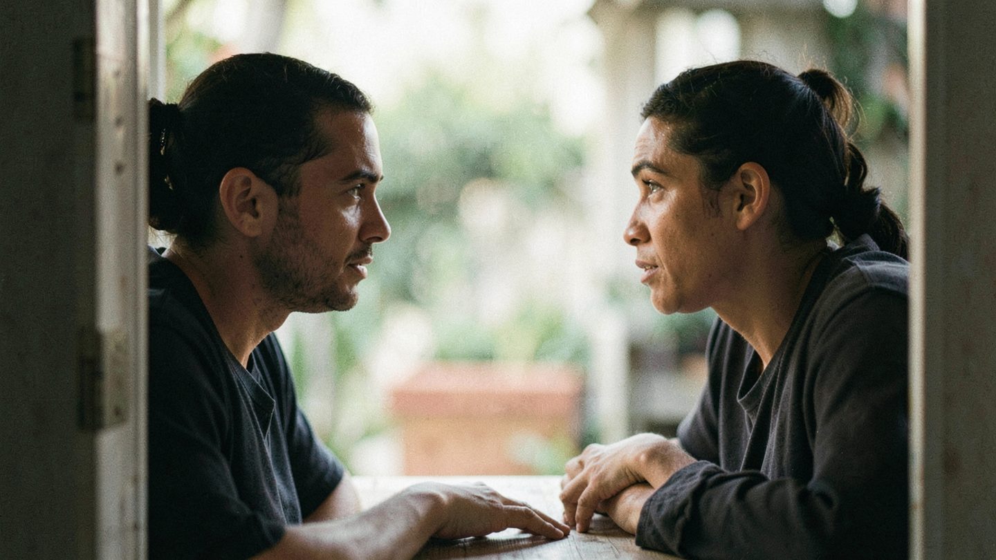 Candid editorial image suggesting self and other in astrology