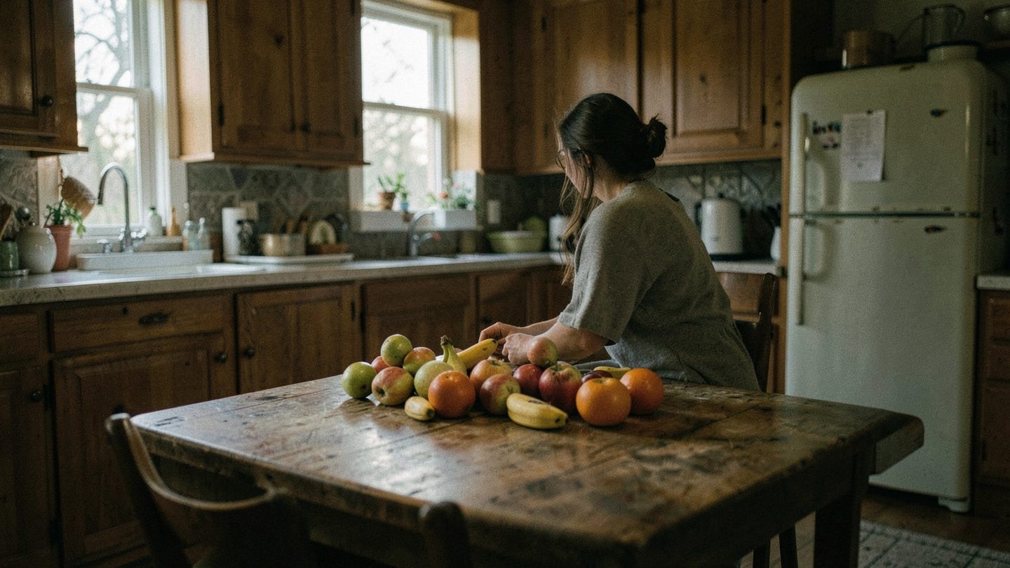 Editorial photo concept evoking nurturing, home, and emotional grounding