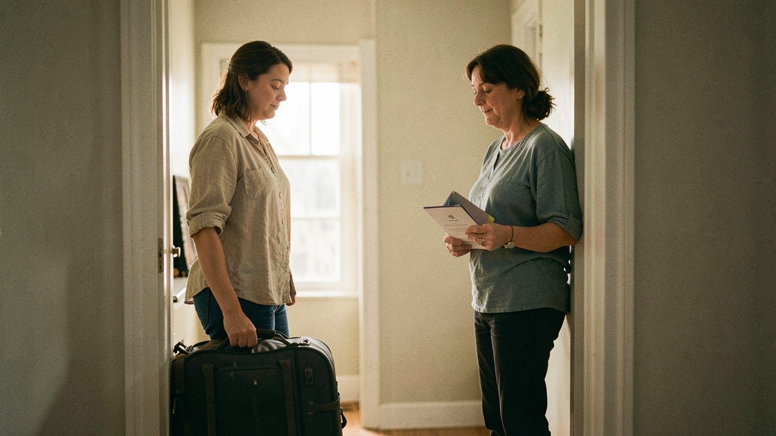 Editorial photo-style scene suggesting tension between commitment and expansion