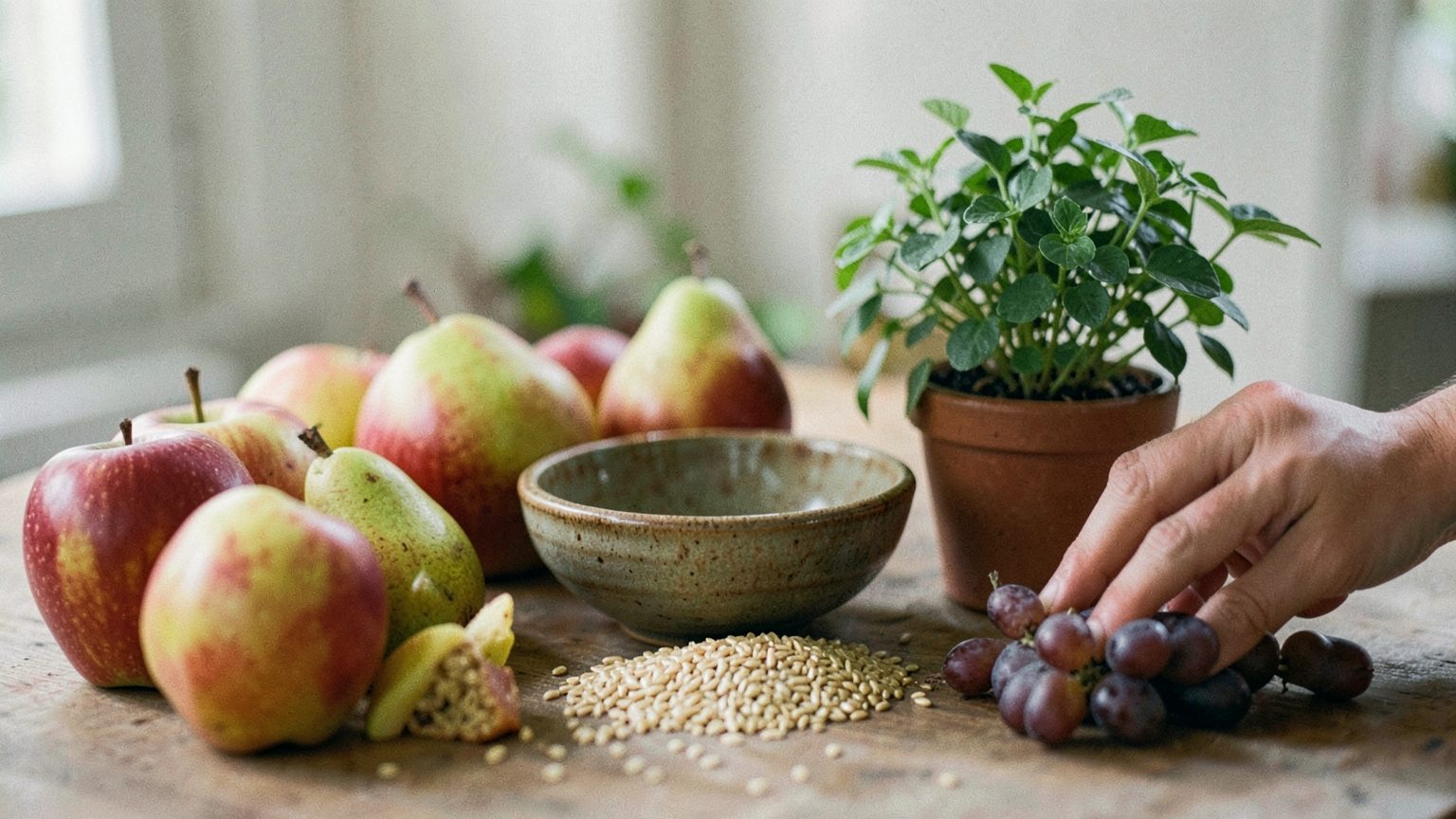 Conceptual editorial image about nourishment and abundance for Ceres trine Jupiter
