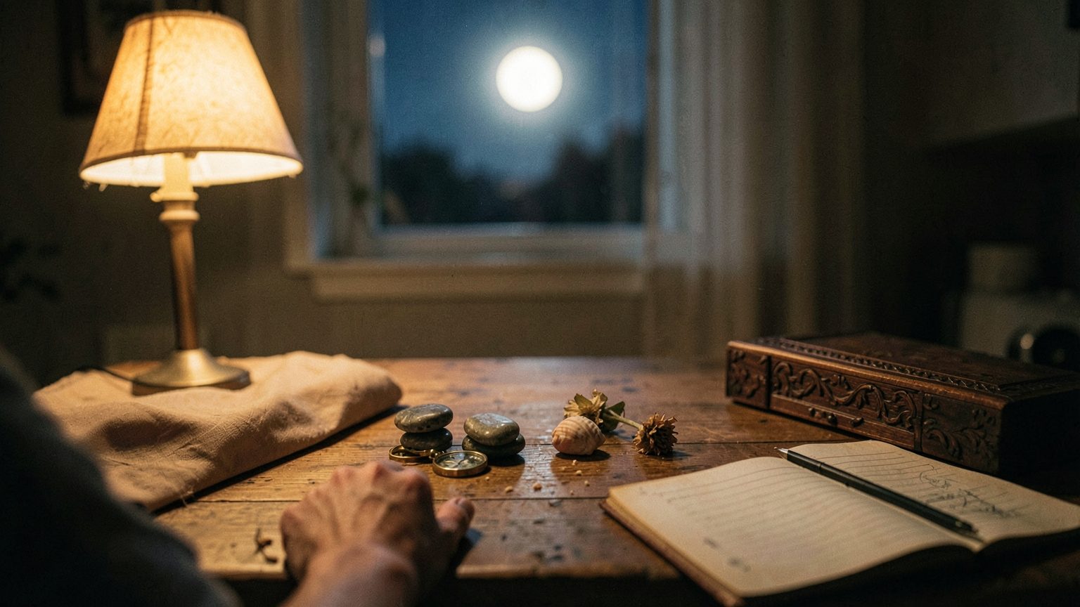 Editorial photo concept for the October 26, 2026 full Moon in Taurus